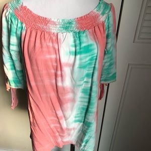 Hot Ginger size large top Vguc